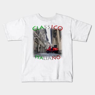 Classico Italiano street scene Kids T-Shirt